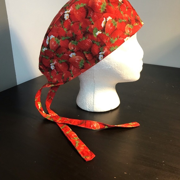 Set of 5 hand made Chef Hats or Scrub Hats - Picture 2 of 6